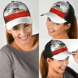 1sttheworld Cap - Flag Of California 1924 - 1953 Mesh Back Cap - Special Grunge Style A7