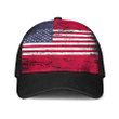 1sttheworld Cap - United States Of America Island Mesh Back Cap - Special Grunge Style A7 | 1sttheworld