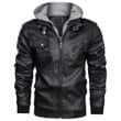Anzac Day Jacket - Anzac Silver Fern Zipper Leather Jacket - Lest We Forget A7