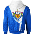 1sttheworld Hoodie - Monteith Scottish Family Crest Hoodie - Scotland Fore Flag Color A7