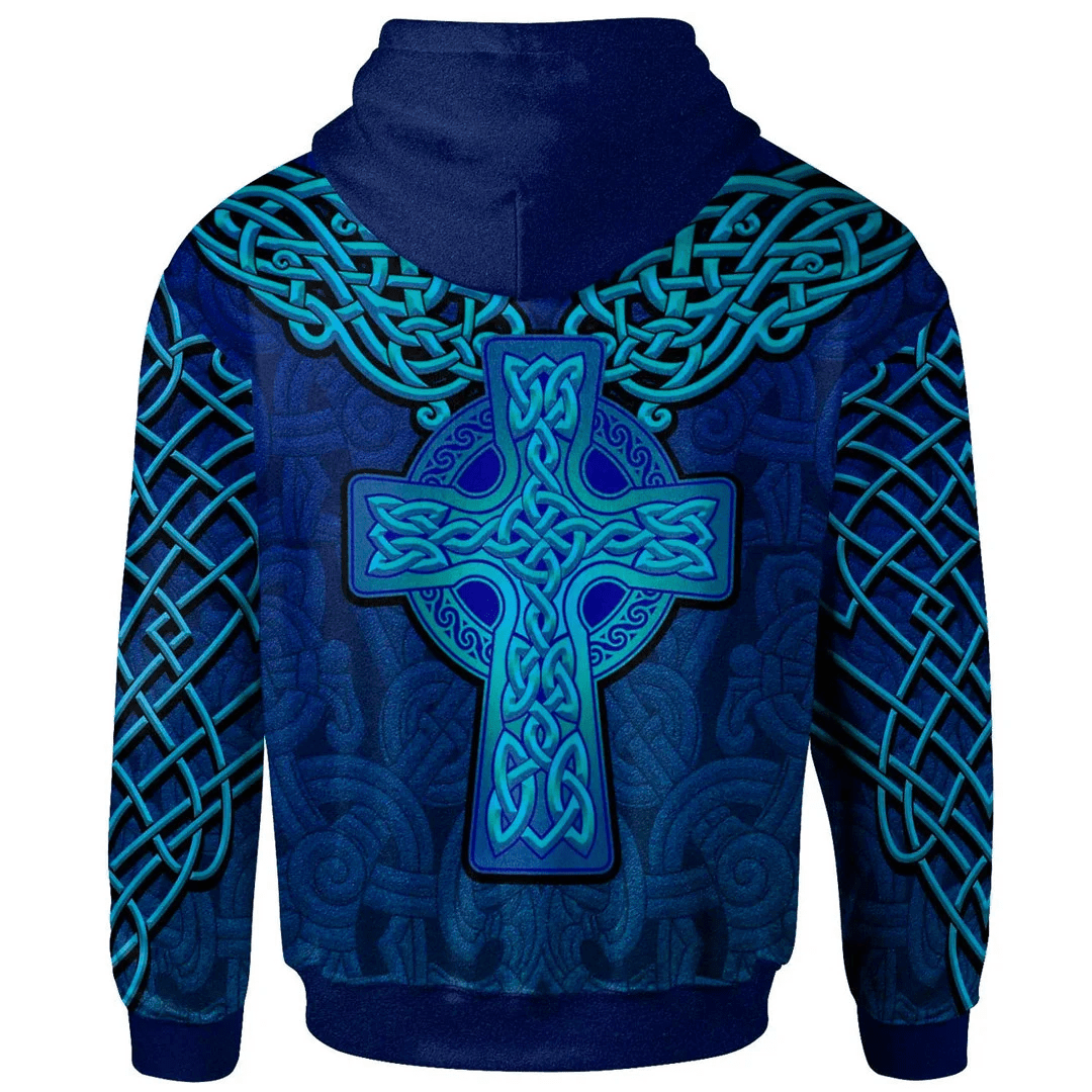 1sttheworld Hoodie - Paisley _or Pasley_ Scottish Family Crest Hoodie - Scotland Lion Celtic Cross A7