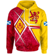 1sttheworld Hoodie - MacBean Hoodie - Scottish Legend Yellow A7 | 1sttheworld