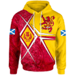1sttheworld Hoodie - MacDuff _Earl of Fife Hoodie - Scottish Legend Yellow A7 | 1sttheworld