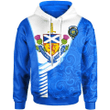 1sttheworld Hoodie - Newton Scottish Family Crest Hoodie - Scotland Fore Flag Color A7 | 1sttheworld