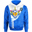 1sttheworld Hoodie - Henderson _MacKendrick_ Scottish Family Crest Hoodie - Scotland Fore Flag Color A7 | 1sttheworld