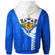 1sttheworld Hoodie - Henderson _MacKendrick_ Scottish Family Crest Hoodie - Scotland Fore Flag Color A7