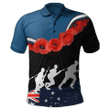 1sttheworld Anzac Day Polo Shirt - Lest We Forget Anzac Day