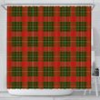1sttheworld Shower Curtain -  Christmas and New Year Tartans Shower Curtain | 1sttheworld
