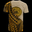 American Samoa Custom Personalised T-Shirt - Polynesian Wild Style - Bn39