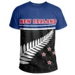 (Custom) New Zealand Coat Of Arms T-Shirt - DAT Style - JD