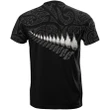 New Zealand T-shirt Rugby Silver Fern A11