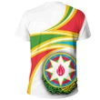 Azerbaijan (White) N Flag T-Shirt A15