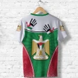 Palestine Independence T Shirt Circle Stripes Flag Proud Version K13