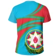 Azerbaijan (Blue) N Flag T-Shirt A15
