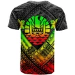 Tahiti Custom Polynesian T-Shirts - Tahiti Reggae Seal Camisole Hibiscus Style - BN18