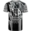 Polynesian Guinea T-Shirt Kid - Moana Maui Tattoo With Coat Of Arm Guinea White - BN17