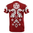 Tonga Polynesian T-Shirt Red TH4