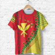 Hawaii T-Shirt, Polynesian Kanaka Maoli All Over Print T-Shirts K7