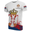 Serbia Special T-Shirt - White Version A7
