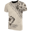 Barbados T-Shirt The Beige Hibiscus No A7