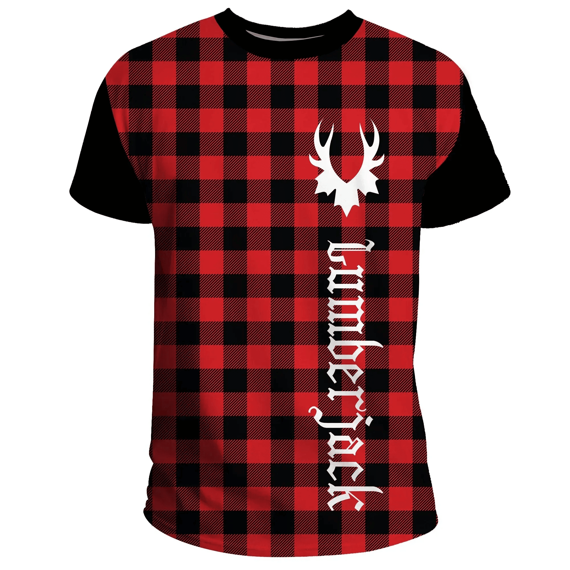 Canada T-Shirt - Canada Day 2021 Lumberjack Buffalo Plaid A13