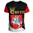Lithuania T-Shirt Queen - Valentine Couple A7