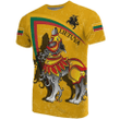 (Lietuva) Lithuania T-Shirt - Lithuanian Iron Wolf A7