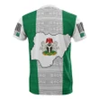 Nigeria T-Shirt - Flag And Coat Of Arm - BN12