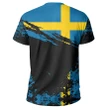 Sweden T Shirt Customized K5