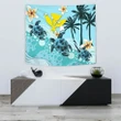 Hawaii Tapestry - Blue Turtle Hibiscus A24