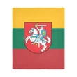 Lithuania Flag And Vytis Tapestry TH7