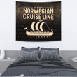 1sttheworld Tapestry - Norwegian Cruise Line Vikings Tapestry A7