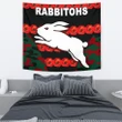 South Sydney Rabbitohs Tapestry Anzac Day Poppy Flower Vibes A7