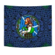 Scotland Highlander Men with Traditional Bagpipes Tapestry - BN21