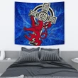 Scotland Celtic Tapestry - Celtic Cross & Rampant Skew Style - BN22