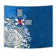 Scotland Celtic Tapestry - Scottish Flag and Lion - BN18