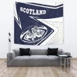 Scotland Rugby Tapestry - Celtic Scottish Rugby Ball Thistle Ver - BN22