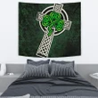 Ireland Celtic Tapestry - Celtic Cross & Shamrock Skew Style - BN22
