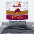 Brisbane Broncos Tapestry Anzac Day Simple Style - White A7