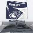 Scotland Rugby Tapestry - Celtic Scottish Rugby Ball Lion Ver - BN22