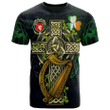 1sttheworld Ireland T-Shirt - House of MACNAMARA Irish Family Crest and Celtic Cross A7