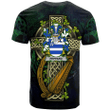 1sttheworld Ireland T-Shirt - Peppard Irish Family Crest and Celtic Cross A7