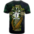 1sttheworld Ireland T-Shirt - Lovett Irish Family Crest and Celtic Cross A7