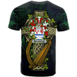 1sttheworld Ireland T-Shirt - Melaghlin or O'Melaghlin Irish Family Crest and Celtic Cross A7