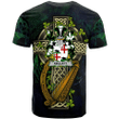 1sttheworld Ireland T-Shirt - Kellett Irish Family Crest and Celtic Cross A7