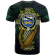 1sttheworld Ireland T-Shirt - House of O'HICKEY Irish Family Crest and Celtic Cross A7