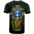 1sttheworld Ireland T-Shirt - House of MARTIN Irish Family Crest and Celtic Cross A7