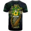 1sttheworld Ireland T-Shirt - Boyle or O'Boyle Irish Family Crest and Celtic Cross A7