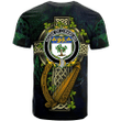 1sttheworld Ireland T-Shirt - House of O'DOWLING Irish Family Crest and Celtic Cross A7