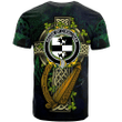 1sttheworld Ireland T-Shirt - House of O'SULLIVAN (Beare) Irish Family Crest and Celtic Cross A7
